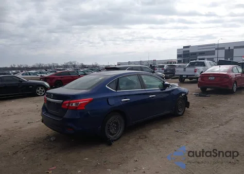 2017 Nissan Sentra S z USA, uszkodzony, nr VIN 3N1AB7AP4HY241681